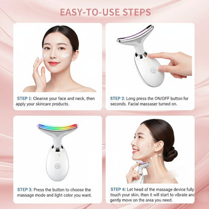 Microcurrent Facial Massager for Firming & Lifting