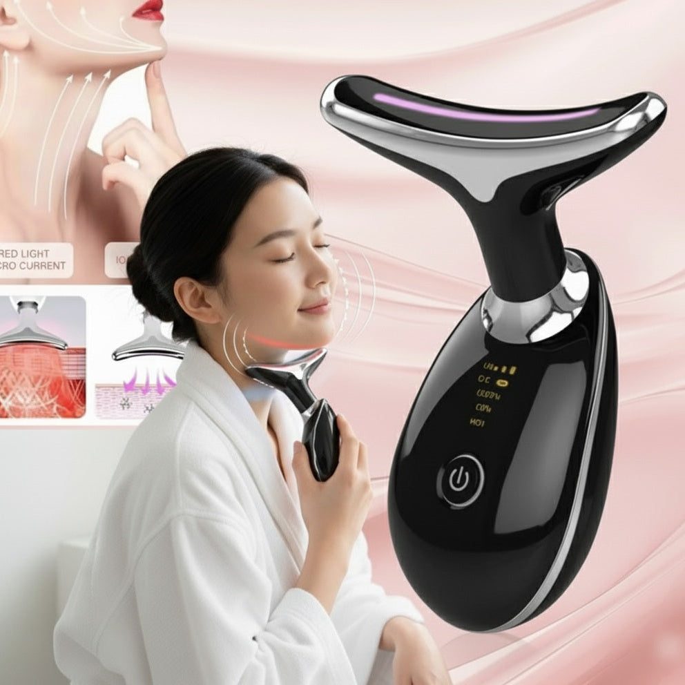 Microcurrent Facial Massager for Firming & Lifting